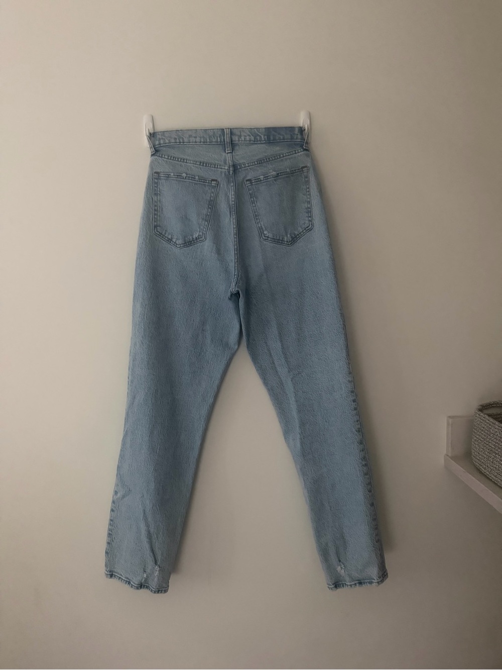 Abercrombie ‘The 90s Straight Ultra High Rise’ Curve Love Size 30 Long - Picture 4 of 4